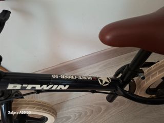 Bici de equilibrio Btwin negra