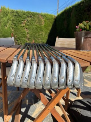 Bolsa de palos de golf bolsa + hierros + 3 wedges