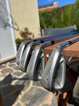 Bolsa de palos de golf bolsa + hierros + 3 wedges