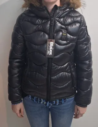 Piumino Blauer donna nero