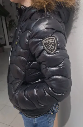 Piumino Blauer donna nero