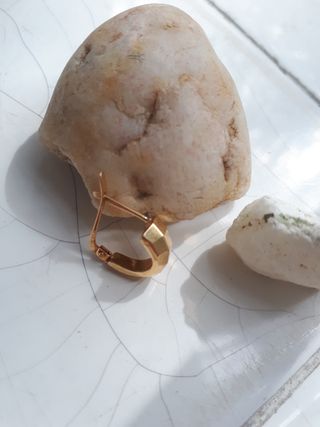 Pendiente oro 19k 825 o 20k 820 Vintage 