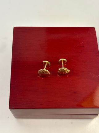 Pendientes Corazón Oro