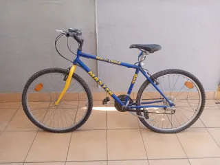 Bicicleta Master Multi-Track Azul y Amarilla