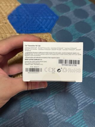 Transmisor FM bluetooth Energy Sistem Bluetooth