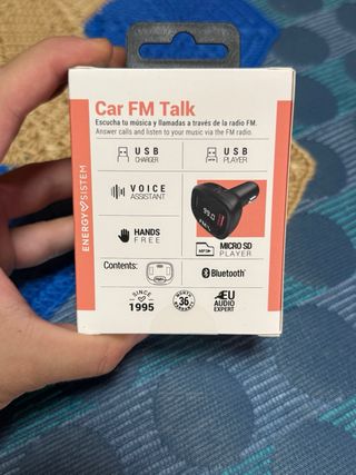 Transmisor FM bluetooth Energy Sistem Bluetooth