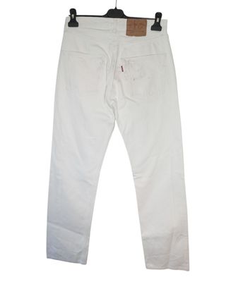 Jeans Levi's 501 Vintage Bianchi Tg. 31 / 44 ita 
