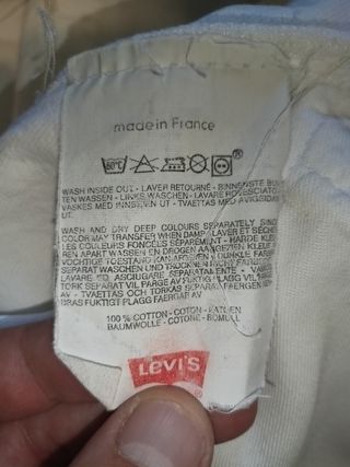 Jeans Levi's 501 Vintage Bianchi Tg. 31 / 44 ita 