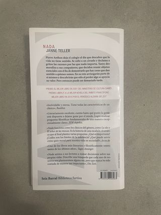 Libro: Nada