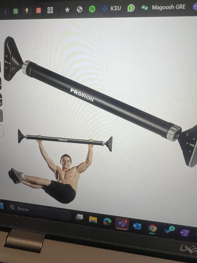 Barra de puerta ajustable calistenia