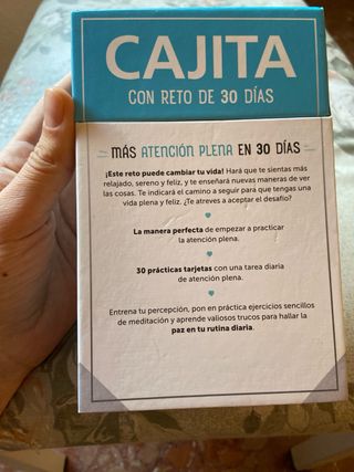 Cajita Atención Plena Reto de 30 días 