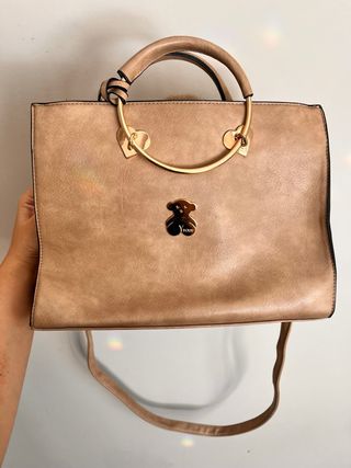 Bolso Tous Marrón Piel Sin Usar