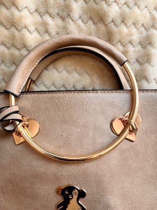 Bolso Tous Marrón Piel Sin Usar