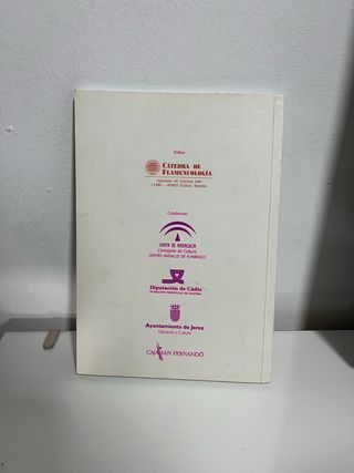 Libro de flamencología