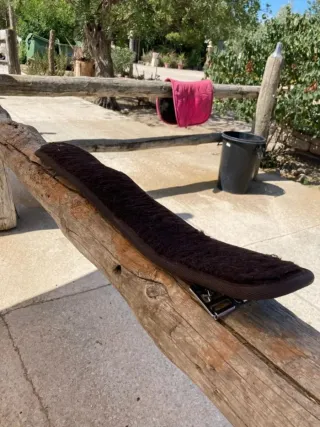 Silla de montar caballo marrón