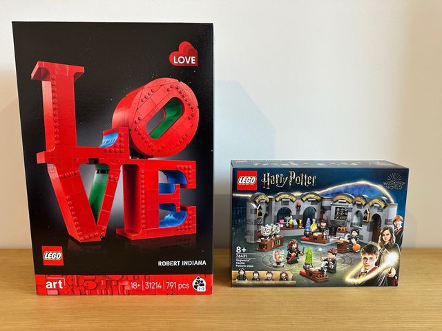 LEGO LOVE 31214 y Harry Potter 76431