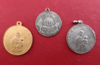 PIO XI - 3 Medaglie