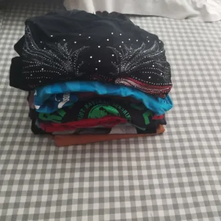 Lote 12 Camisetas Talla Única Mujer