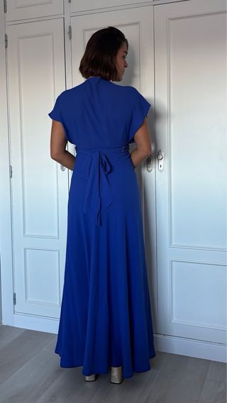 Vestido Etxart & Panno Azul Fiesta