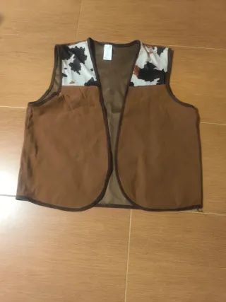Chaleco Indio/Vaquero. Disfraz . Talla XL 