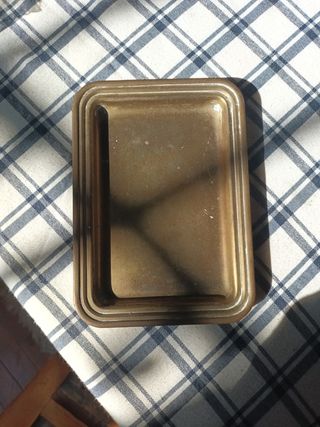 Svuotatasche in ottone antico