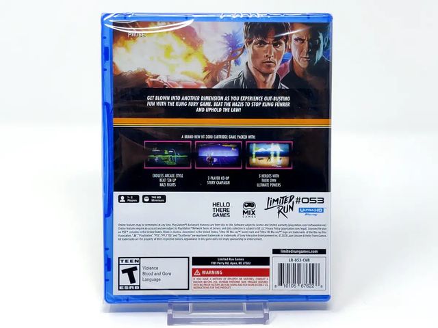 Kung Fury Street Rage Limited Run PS5 Precintado