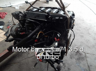 Motor bmw x6 e71 3.5 d bi turbo.