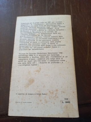 Le confessioni di un mangiatore d' oppio