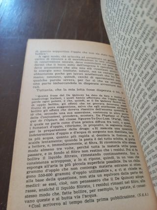 Le confessioni di un mangiatore d' oppio