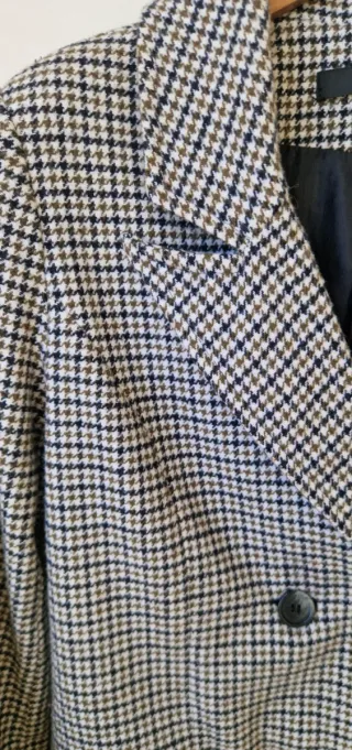 Cappotto Pied de Poule British Vintage