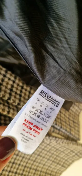 Cappotto Pied de Poule British Vintage