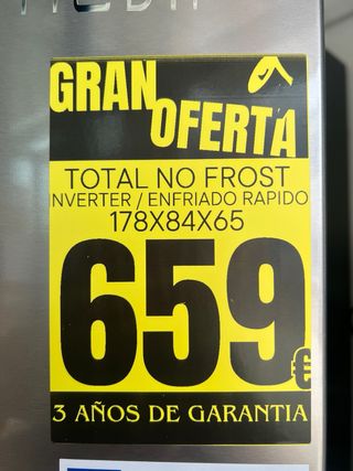 Nevera Americana Nevir Total No Frost