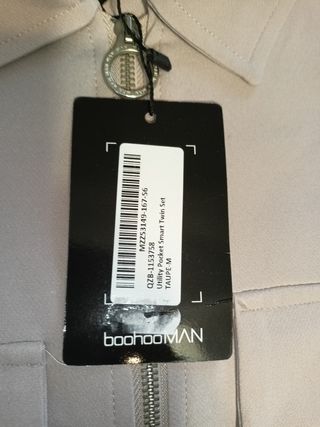 Giacca BoohooMAN Rosa Taglia M