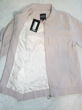 Giacca BoohooMAN Rosa Taglia M