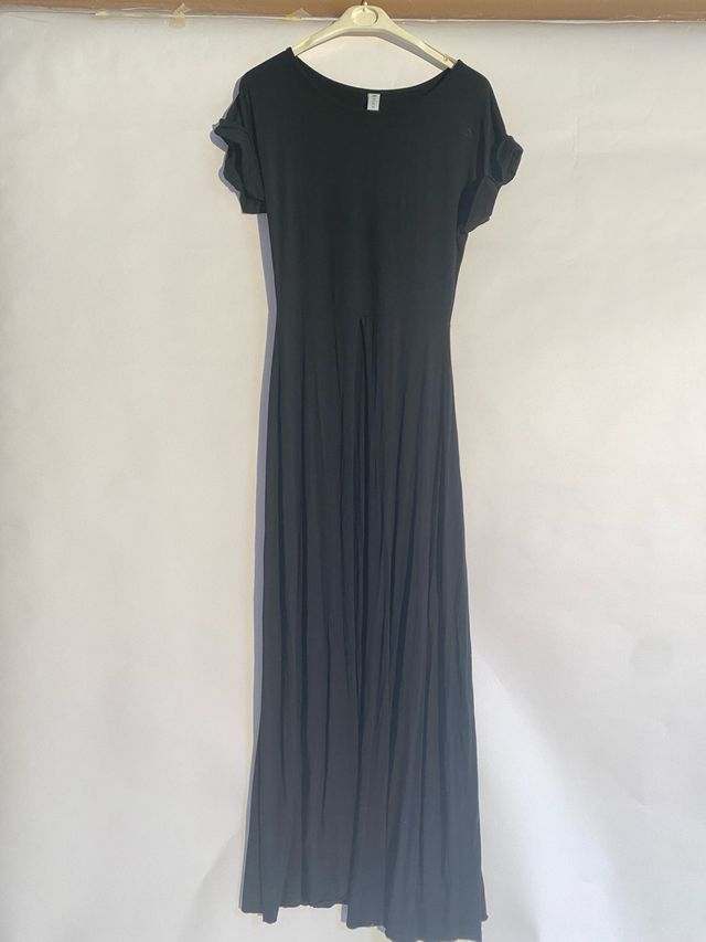 Abito lungo nero elegante