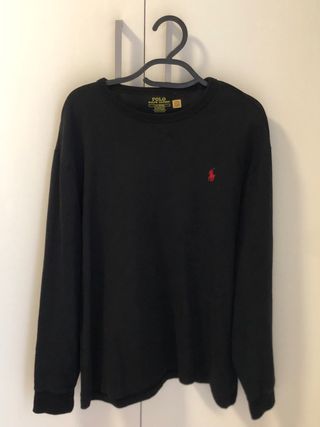 Jersey Polo Ralph Lauren Negro Talla L
