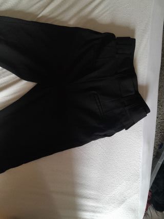 Pantalones Zara Talla 36 Negros 