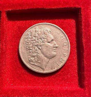 Moneda Albania 1 Lek 1931