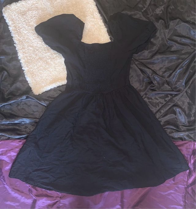 Vestido negro LC Waikiki Talla 34