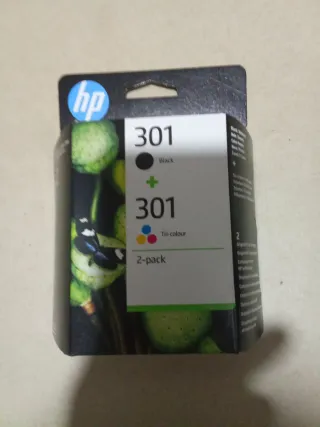 Pack 2 Tintas HP 301 Nuevas