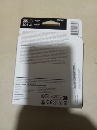 Pack 2 Tintas HP 301 Nuevas