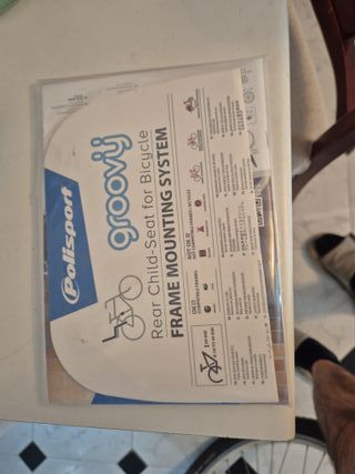 POLISPORT Asiento Infantil Bicicleta Groovy 