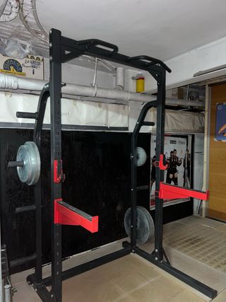 Rack de gimnasio multifuncional