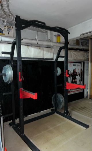 Rack de gimnasio multifuncional