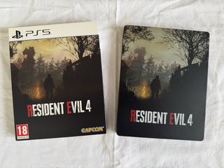Resident Evil 4 PS5 edición con caja metálica