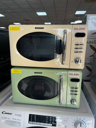 Microondas Wolkenstein Vintage Crema