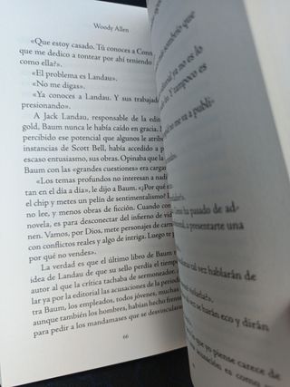 ¿Qué pasa con Baum?