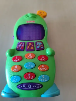 Teléfono Juguete Fisher Price Números Letras