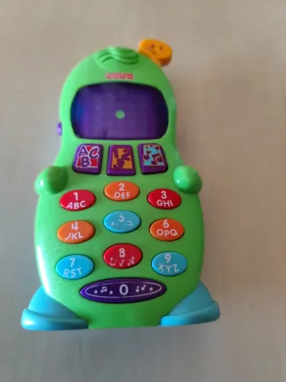 Teléfono Juguete Fisher Price Números Letras