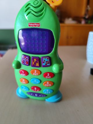 Teléfono Juguete Fisher Price Números Letras